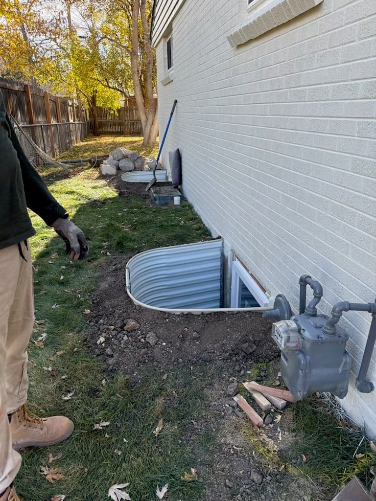 Successful Window Well Installation in Denver